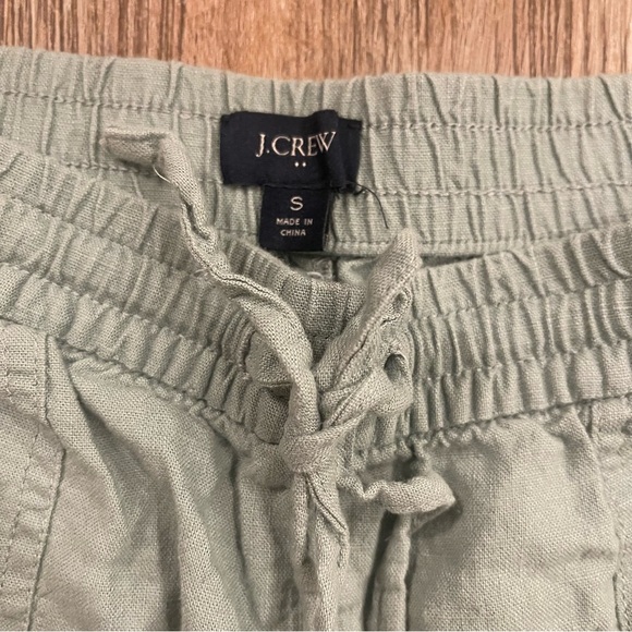 J.Crew Women’s Small Drawstring Shorts Set Of Two Comfort Cotton Chambray - Picture 3 of 9